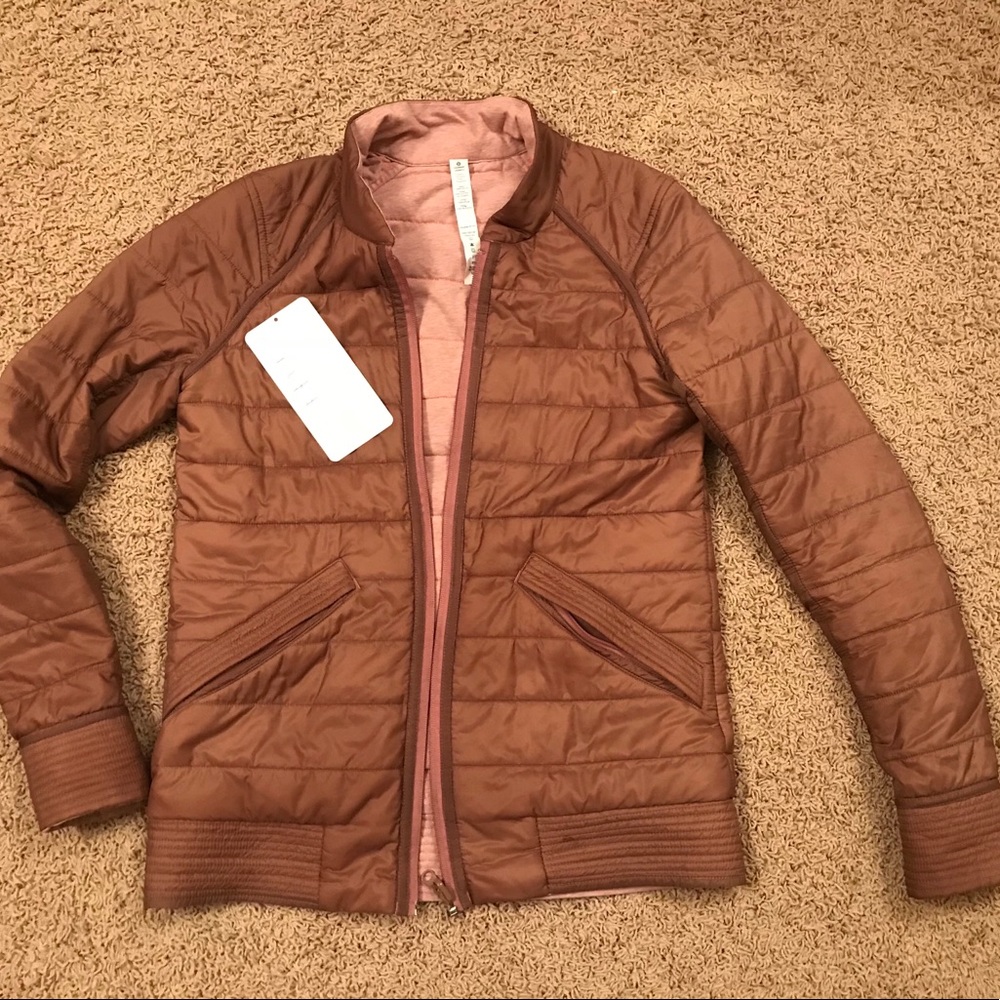 Lululemon Bomber reversible jacket 4